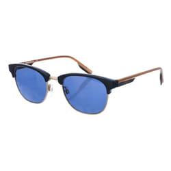 Gafa De Sol De Metal Y Acetato Con Forma Rectangular Cv301s Unisex - blue, TU