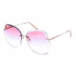 Gafas De Sol Mariposa De Metal Lo160s Para Mujer - pink, TU