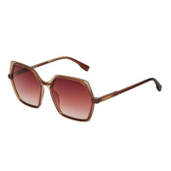 Gafas De Sol Hexagonales Kl6083s Para Mujer - brown, TU