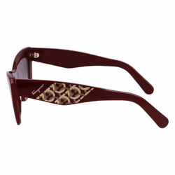 Gafas De Sol Cat Eye De Acetato Sf1081se Para Mujer - deep carmine, TU