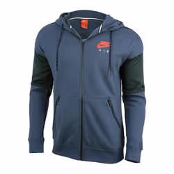 Nike Air Hoodie Full Zip Fleece Cotton Men's Hoody - S