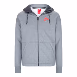 Nike Air Full Zip Tracksuit Carbon Heather Anthracite - Large