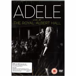 Sony Music Adele - Live at the Royal Albert Hall, CD+DVD, Pop, DVD/CD, Adele, Physical media, Adult, 2 discs