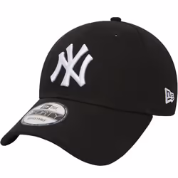 New Era New York Yankees Essentials Adjustable 9FORTY Baseball Cap Hat - Black