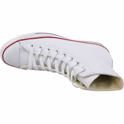 Converse Chuck Taylor All Star Hi Leather 132169C Mens White plimsolls - 6.5