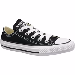 Converse C. Taylor All Star Youth OX 3J235C Kids Black plimsolls - 13.5