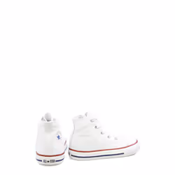 Converse Toddler White All Star Hi Trainers - UK 4 Infant - Additional view 2