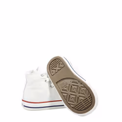 Converse Toddler White All Star Hi Trainers - UK 4 Infant - Additional view 3