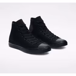 Converse All Star Men's High Hi Tops Chuck Taylor - Black UK 8 - Additional view 6