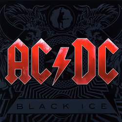 AC/DC 'Black Ice' 2LP Black Vinyl