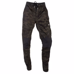 Caterpillar Dynamics Cotton Men's Green Outdoor Trousers - Green, 42"