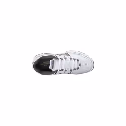 Skechers Sport Men's Vigor 2.0 Serpentine Memory Foam Sneaker White/Charcoal 12 M US