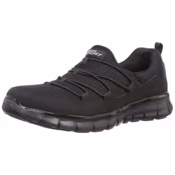 Skechers Sport Women's Loving Life Memory Foam Fashion Sneaker Black