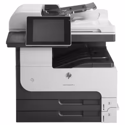 HP LaserJet Enterprise MFP M725dn, Laser, Mono printing, 1200 x 1200 DPI, A3, Direct printing, Black, Grey