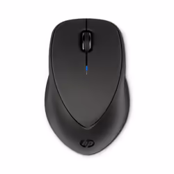 HP X4000b Bluetooth Mouse, Ambidextrous, Bluetooth, 1600 DPI, Black