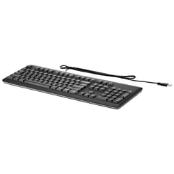HP QY776AA keyboard Office USB Black