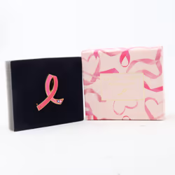 Estee Lauder Pink Ribbon Pin / New With Box