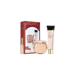 EstÃ©e Lauder Captivating Glow Makeup Set with FULL SIZE Primer, Highlighter and Lipstick (Collection worth 97.00)