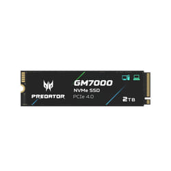acer Predator GM7000 2TB M.2 SSD 2280 NVMe Gen4 Internal Gaming SSD  Compatible with PS5 Up to 7400MB/s - BL.9BWWR.106