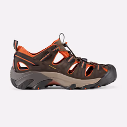 KEEN Arroyo II, Male, Adult, Brown, Orange, Monochromatic, 4 mm, Rubber