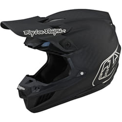 Troy Lee Designs SE5 Stealth Carbon Motocross Helmet, black-grey-silver, Size 2XL for Men