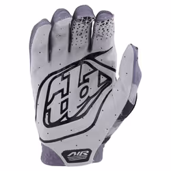 Troy Lee Designs X Oakley Vision Air Glove for Mountain Bike/BMX/Motorcycle/Dirtbike  Breathable  Silicon Grips AIR Glove; Brushed CAMO Black/Gray SM