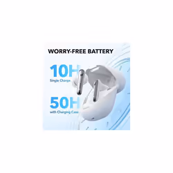 soundcore by Anker Liberty 4 NC Wireless Noise Cancelling Earbuds, 98.5% Noise Reduction, Adaptive Noise Cancelling to Ears and Environment