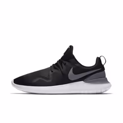 Nike Tessen, Running, Male, Adult, Black, Grey, White, Image, Low