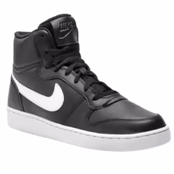 Nike Ebernon Mid Black Trainers - UK 7.5
