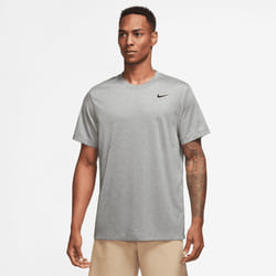 Nike Mens Dri-FIT Training T Shirt Sportswear Tee - Grey, M