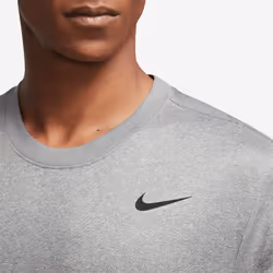 Nike Mens Dri-FIT Training T Shirt Sportswear Tee - Grey, XL