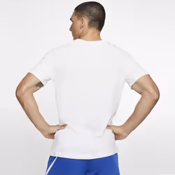 Nike Mens Dri-FIT Training T Shirt Sportswear Tee - White, L