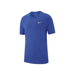 Nike Men's Dry Tee Drifit Cotton Crew Solid Game Royal/White Medium