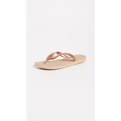 Havaianas Women's Top Tiras Flip Flop Sandal  Rose Gold  6