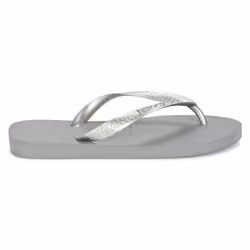 Havaianas Women's Top Tiras Flip Flop Sandal  Steel Grey  7-8