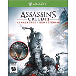 Ubisoft Assassin's Creed III Remastered, XBox One, Xbox One, M (Mature)