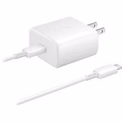 Samsung 45W USB Type-C Fast Charge Wall Charger (White)