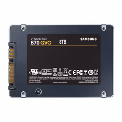 Samsung 870 QVO 8 TB 2.5" Serial ATA III V-NAND MLC