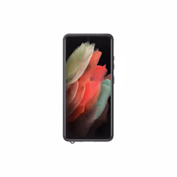 Samsung Galaxy S21 Ultra Case  Clear Protective Cover - Black (US Version )
