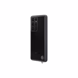 Samsung Galaxy S21 Ultra Case  Clear Protective Cover - Black (US Version )