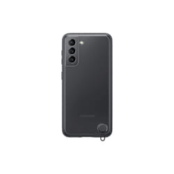 Samsung Galaxy S21 Case  Clear Protective Cover - Black (US Version )