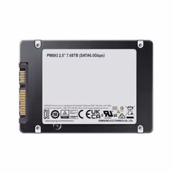 Samsung PM893 7.68 TB 2.5" Serial ATA III V-NAND TLC - Additional view 5