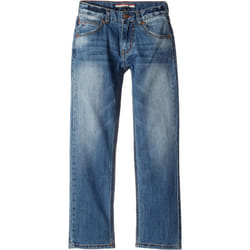 Tommy Hilfiger Boys' 5-Pocket Stretch Slim Straight Leg Denim Jean  Zi
