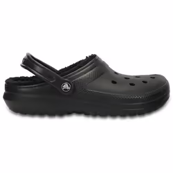 Crocs Classic Lined Clog, Clogs, Unisex, Adult, Black, 48-49, Outdoor