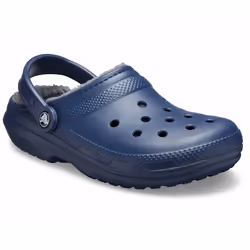 Crocs Classic Lined Clog Clogs Unisex Blue, Grey - Additional view 5
