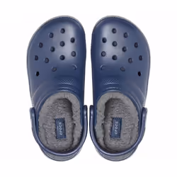 Crocs Classic Lined Clog Clogs Unisex Blue, Grey
