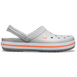 Crocs Crocband Clogs Unisex Grey, Orange, White