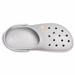 Crocs Crocband Clogs Unisex Grey, Orange, White