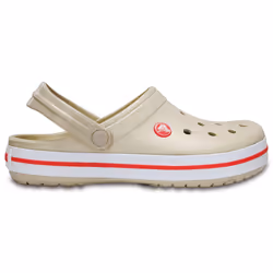 Crocs Crocband, Clogs, Unisex, Adult, Green, White, Red, 36 - 37, 39-40