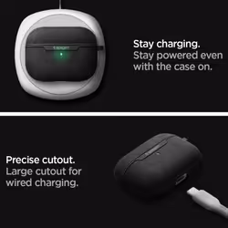 Spigen Urban Fit Designed for Apple Airpods Pro Case (2019) - Black